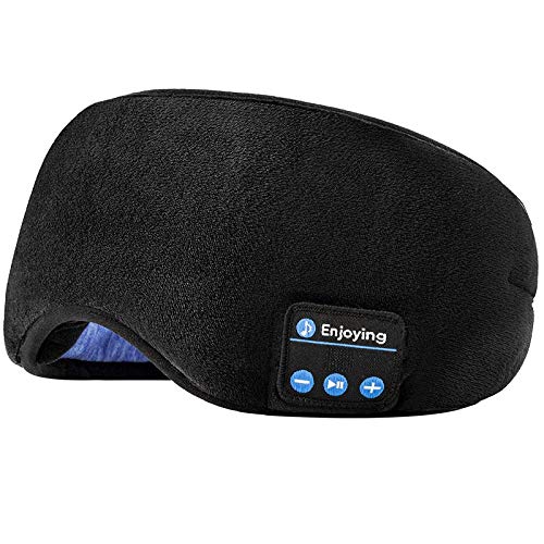 Sleep Mask with Bluetooth Headphones